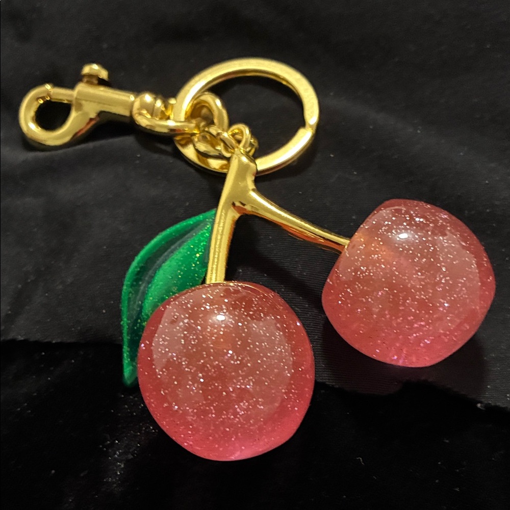 Sparkling Cherry Keychain